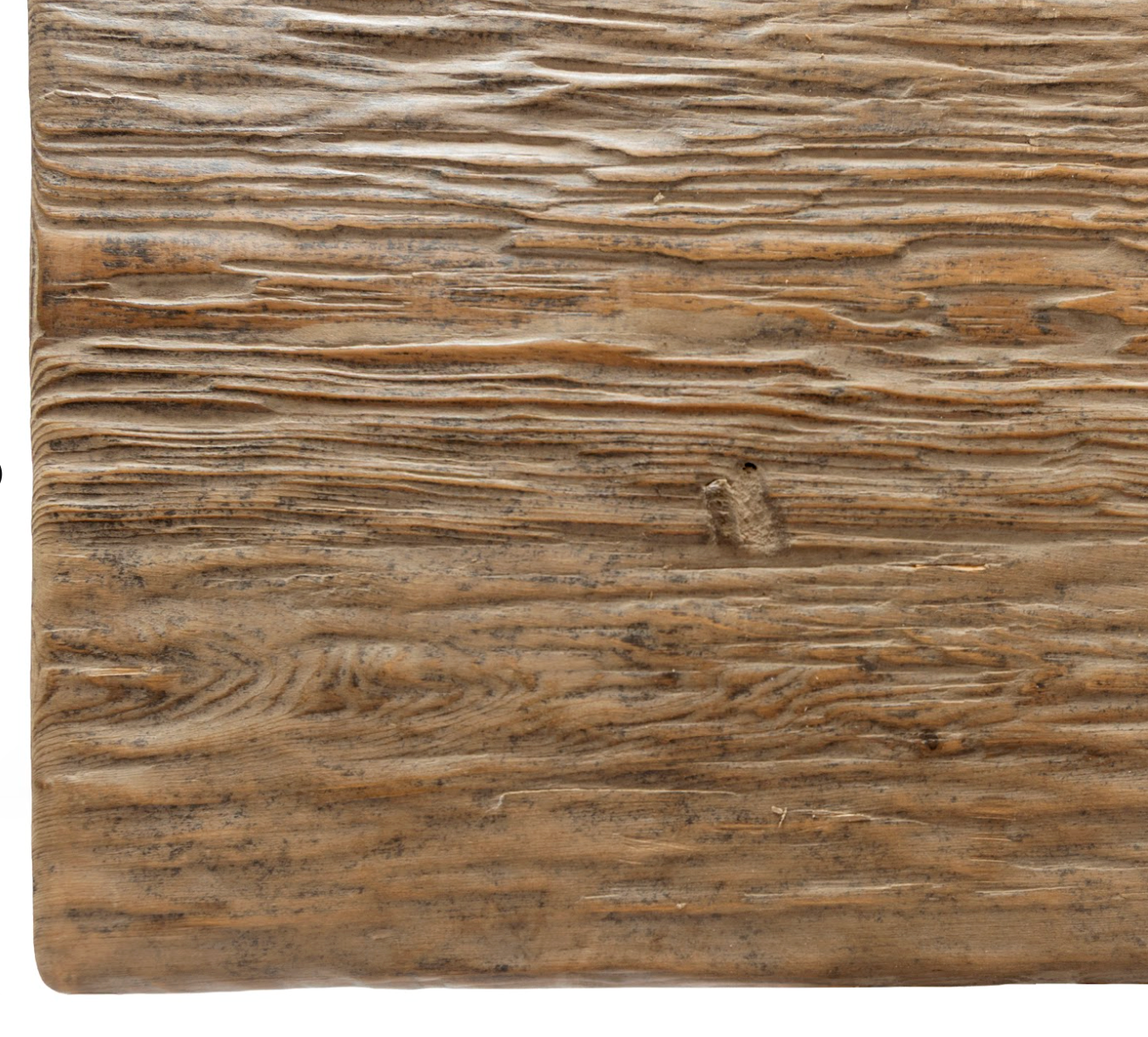 Reclaimed Elm Dining Table with Architectural Base