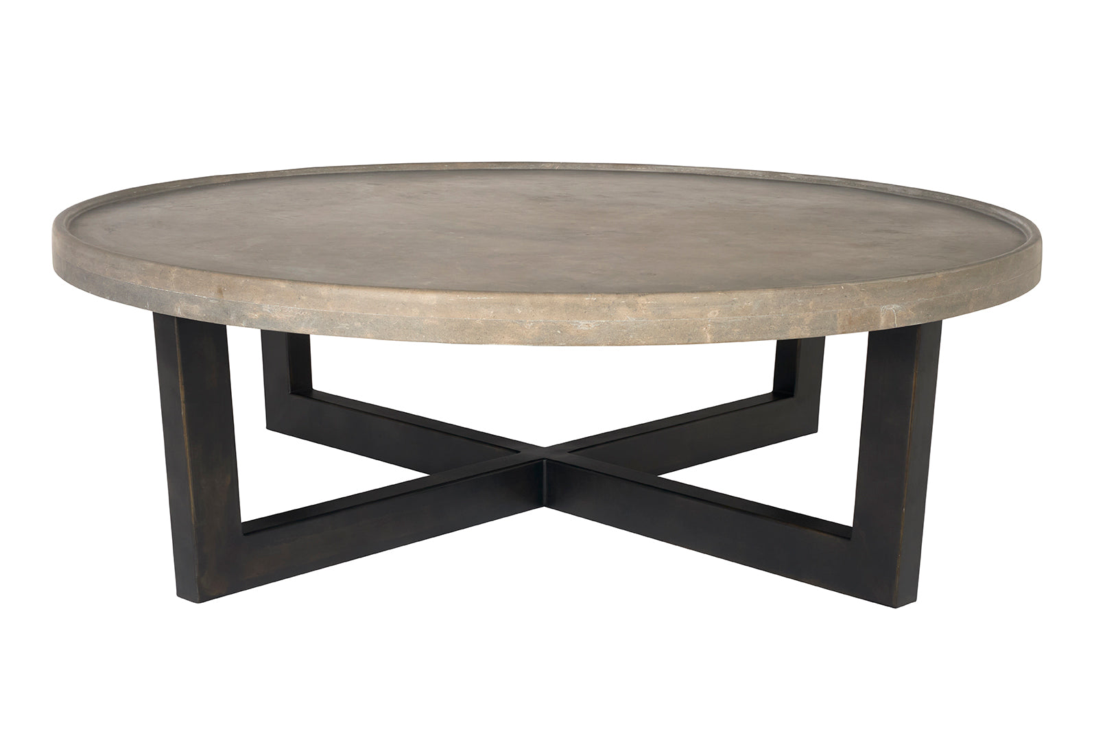 Dish Edge Stone Coffee Table