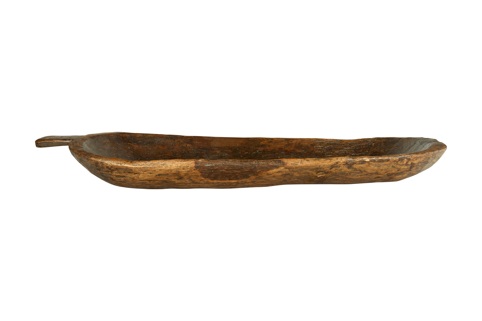 Wood Hand Hewn Trough
