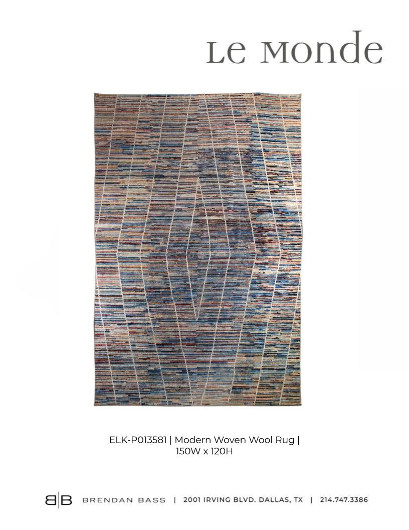 Modern Woven Wool Rug