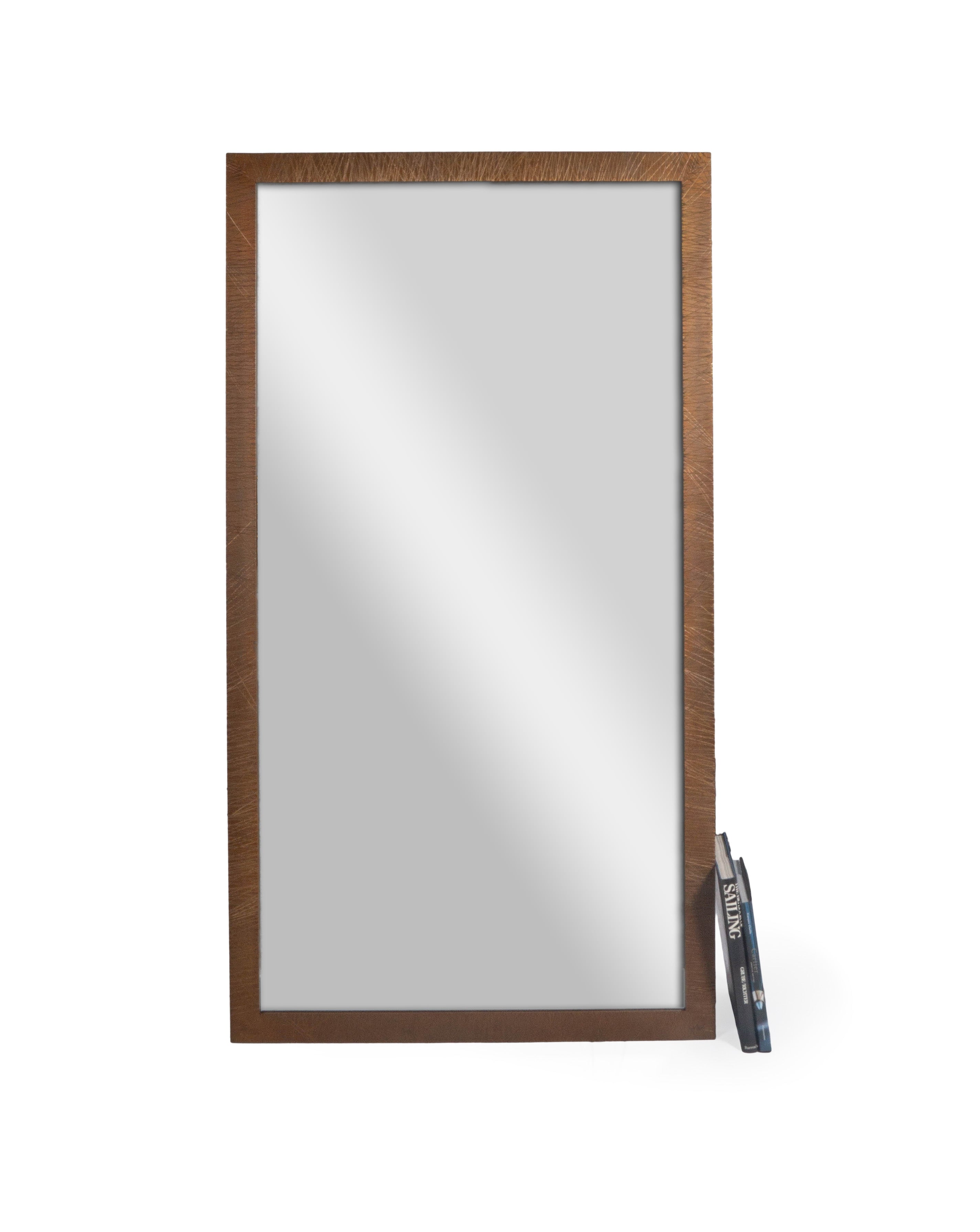 Modern Metal Framed Mirror